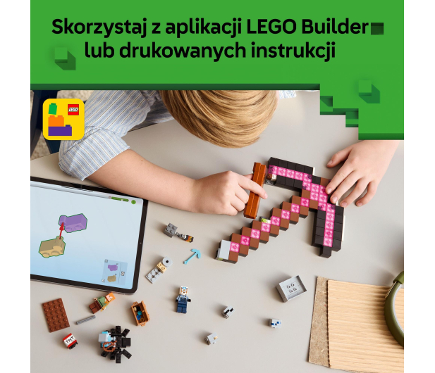 LEGO Minecraft 21277 Kilofowa kopalnia - 1331613 - zdjęcie 8
